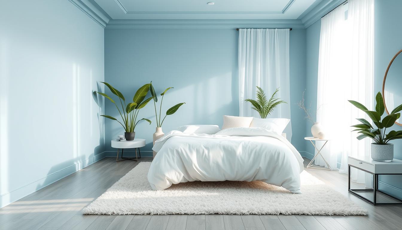 home bedroom refresh blue